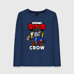 Женский лонгслив хлопок Brawl Stars crow