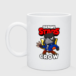 Кружка керамическая Brawl Stars crow