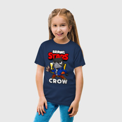 Детская футболка хлопок Brawl Stars crow - фото 2