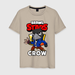 Мужская футболка хлопок Brawl Stars crow