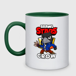 Кружка двухцветная Brawl Stars crow