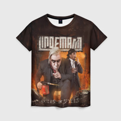 Женская футболка 3D Lindemann