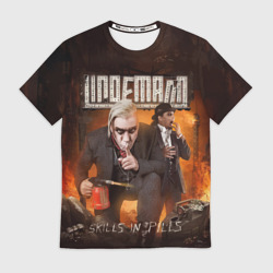 Мужская футболка 3D Lindemann