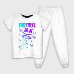 Детская пижама хлопок Fortnite x Marshmello