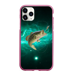 Чехол для iPhone 11 Pro матовый Рыбалка на карпа