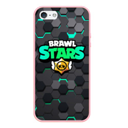 Чехол для iPhone 5/5S матовый Brawl Stars