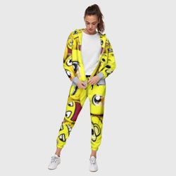 Женский костюм 3D Желтые смайлики - фото 2