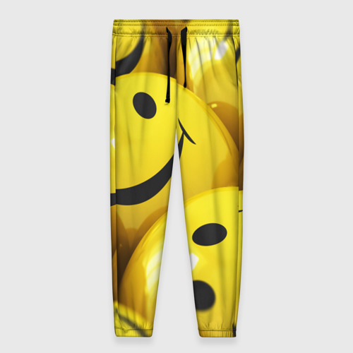 Женские брюки 3D Yellow smile