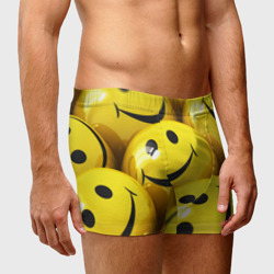 Мужские трусы 3D Yellow smile - фото 2