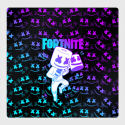 Магнитный плакат 3Х3 Fortnite Marshmello neon Фортнайт