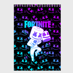 Скетчбук Fortnite Marshmello neon Фортнайт