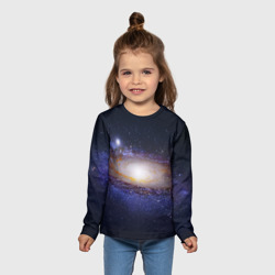 Детский лонгслив 3D Галактика - фото 2