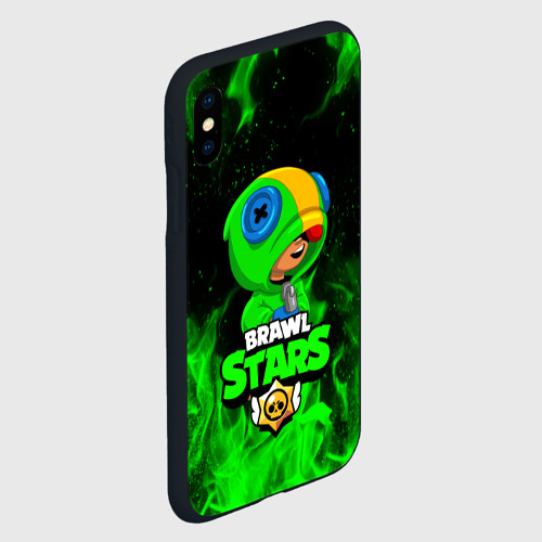 Чехол для iPhone XS Max матовый BRAWL STARS LEON | ЛЕОН Фото 01 Чехол для iPhone XS Max матовый BRAWL STARS LEON | ЛЕОН Фото 01