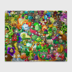 Плед 3D Plants vs Zombies