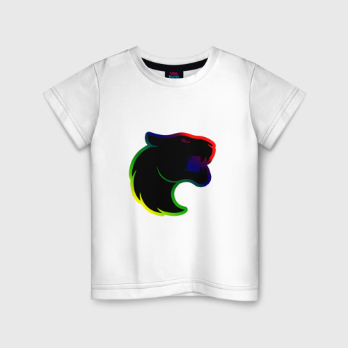 Детская футболка хлопок с принтом Team Furia - Holo Style, вид спереди #2
