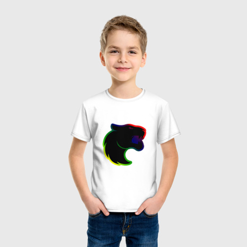 Детская футболка хлопок с принтом Team Furia - Holo Style, фото на моделе #1
