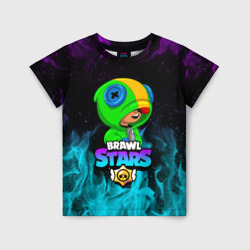 Детская футболка 3D Brawl Stars Leon Леон