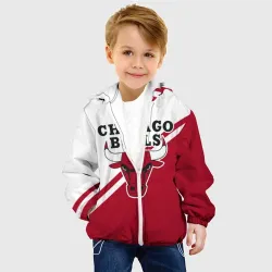 Детская куртка 3D Chicago Bulls Red-White - фото 2