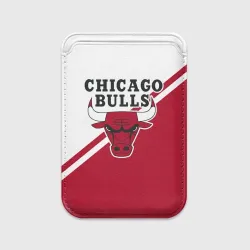 Картхолдер Magsafe магнитный Chicago Bulls Red-White