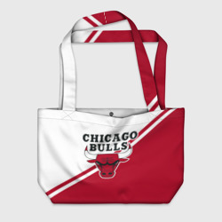 Пляжная сумка 3D Chicago Bulls Red-White