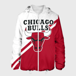 Мужская куртка 3D Chicago Bulls Red-White