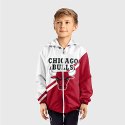 Детская ветровка 3D Chicago Bulls Red-White - фото 2