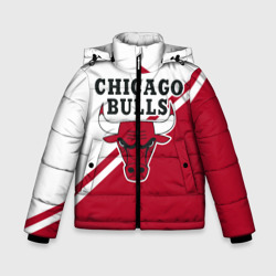 Зимняя куртка для мальчиков 3D Chicago Bulls Red-White