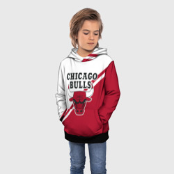 Детская толстовка 3D Chicago Bulls Red-White - фото 2