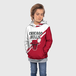 Детская толстовка 3D Chicago Bulls Red-White - фото 2