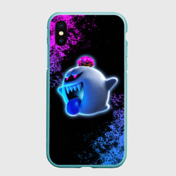 Чехол для iPhone XS Max матовый Luigi's Mansion