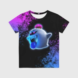 Детская футболка 3D Luigi's Mansion