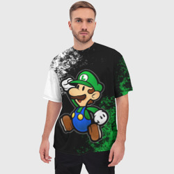 Мужская футболка oversize 3D Luigi's Mansion - фото 2