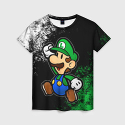 Женская футболка 3D Luigi's Mansion