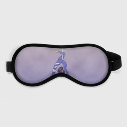 Маска для сна 3D Гимнастка на полотне