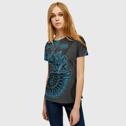 Женская футболка 3D Russia Lifestyle - фото 2