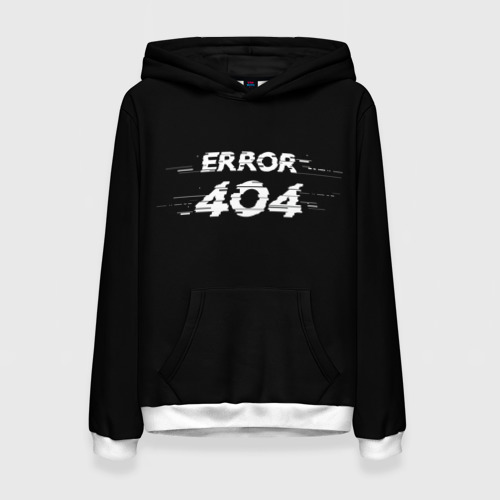 Женская толстовка 3D Error 404, цвет 3D печать