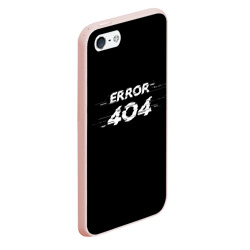 Чехол для iPhone 5/5S матовый Error 404 - фото 2