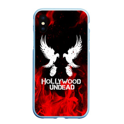 Чехол для iPhone XS Max матовый Hollywood Undead