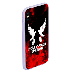 Чехол для iPhone XS Max матовый Hollywood Undead - фото 2