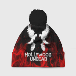 Шапка 3D c помпоном Hollywood Undead