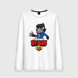 Мужской лонгслив хлопок Brawl Stars crow