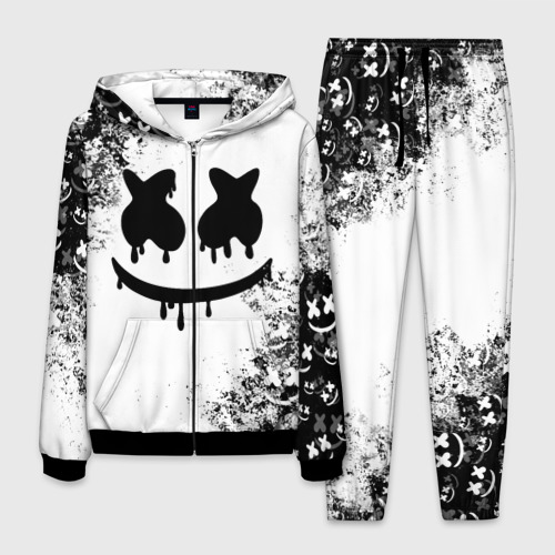 Мужской костюм 3D Marshmello Фото 01 Мужской костюм 3D Marshmello Фото 01