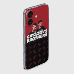 Чехол для iPhone 16 силиконовый с защитой камеры Gayazov$ Brother$ - фото 2