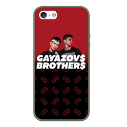 Чехол для iPhone 5/5S матовый Gayazov$ Brother$