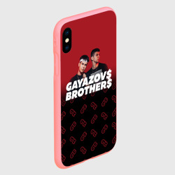 Чехол для iPhone XS Max матовый Gayazov$ Brother$ - фото 2