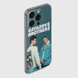 Чехол для iPhone 16 Pro Max силиконовый с защитой камеры Gayazov$ Brother$ - фото 2