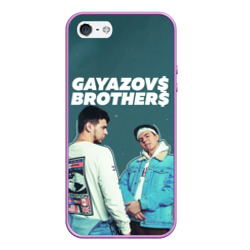 Чехол для iPhone 5/5S матовый Gayazov$ Brother$