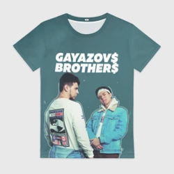 Женская футболка 3D Gayazov$ Brother$