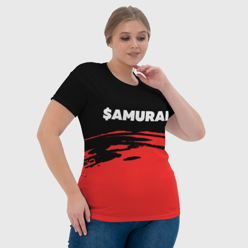 Женская футболка 3D $amurai - Gayazov$ Brother$, цвет 3D печать - фото 6
