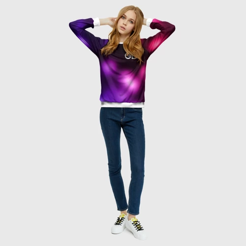 Женский свитшот 3D Gayazov$ Brother$ - фото 5